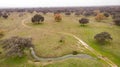 Beautiful aerial view of the coutryside