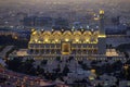 Beautiful Aerial View of Grand Mosque Imam Abdul Wahab doha Royalty Free Stock Photo