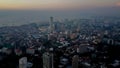 Beautiful aerial view of landscape cityscape of Penang Malaysia Royalty Free Stock Photo