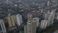 Beautiful aerial view of landscape cityscape of Penang Malaysia on Mach 22 2019. Royalty Free Stock Photo