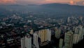 Beautiful aerial view of landscape cityscape of Penang Malaysia on Mach 22 2019. Royalty Free Stock Photo