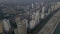 Beautiful aerial view of landscape cityscape of Penang Malaysia on Mach 22 2019. Royalty Free Stock Photo