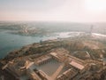 Manoel island fortress near Valletta on Malta. Royalty Free Stock Photo