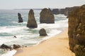 Beautiful Aerial view Twelve Apostles Port Campbell National Park Victoria Australia nice