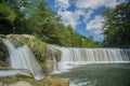 The beautiful Affenschlucht waterfall