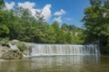 The beautiful Affenschlucht waterfall