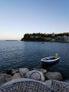 Beautiful afternoon landscape in Bacoli, Naples