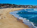 Sun, Sand and Surf at Bondi Beach, Sydney, Australia Royalty Free Stock Photo