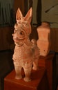 Beautiful aged terracotta traditional horse sculpture