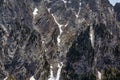 The beautiful Aiguestortes i Estany de Sant Maurici National Park of the Spanish Pyrenees mountain in Catalonia Royalty Free Stock Photo