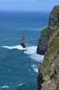 Beautiful Aillte an Mhothair off the coast of Ireland Royalty Free Stock Photo