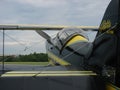 Beautiful airshow Pitts S-1 biplane.