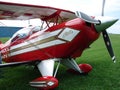 Beautiful airshow Pitts S-2 experimental biplane.