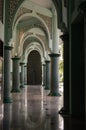 Beautiful Al-Azhom Raya Grand Mosque Courtyard
