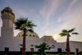 Beautiful Al Khobar Corniche Mosque morning view - Khobar, Saudi Arabia. 12-July-2023