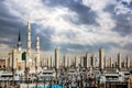 Al-Masjid an-Nabawi in Medina also called Prophet Muhammad Mosque Roza-e-Rasool PBUH, Saudi Arabia