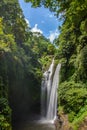 Beautiful Aling Aling Waterfall, Bali, Indonesia Royalty Free Stock Photo