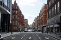 Beautiful alley avenue in London