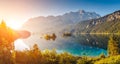 Beautiful alpine lake Royalty Free Stock Photo
