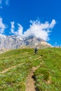 Beautiful Alpine landscape in Gran Paradiso National Park in Italy