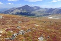 Beautiful Alpine landscape in Rocky Mountains, Colorado where many 13ers and 14ers are located Royalty Free Stock Photo