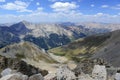 Beautiful Alpine landscape in Rocky Mountains, Colorado where many 13ers and 14ers are located Royalty Free Stock Photo
