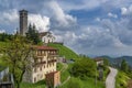 Beautiful alpine town Clauzetto in Pordenone, Italy Royalty Free Stock Photo
