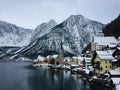 The Alpine Village Of Hallstatt, Austria