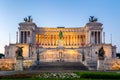 Beautiful Altar Of The Fatherland (Altare della Patria, known as Royalty Free Stock Photo