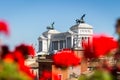 Beautiful Altar Of The Fatherland Altare della Patria, known as Royalty Free Stock Photo