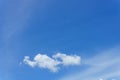 Beautiful and Amazing.Blue sky with clouds and sunshine for background.