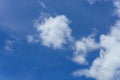 Beautiful and Amazing.Blue sky with clouds and sunshine for background