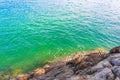 Landscape boulder water Lamru Nationalpark Khao Lak Phang-nga Thailand Royalty Free Stock Photo