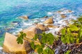 Landscape boulder water Lamru Nationalpark Khao Lak Phang-nga Thailand Royalty Free Stock Photo