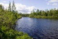 lake in the Siberian taiga