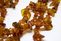 Beautiful amber necklace