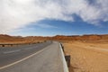 Beautiful American asphalt highway Royalty Free Stock Photo