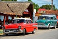 Beautiful American cars in Cuba