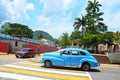 Beautiful american cars in Cuba