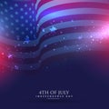 Beautiful american flag background