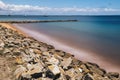 Amity Point beach on Stradbroke Island, Queensland Royalty Free Stock Photo