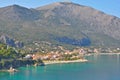 Kefalonia island, Poros village. Ionian islands, Greece Royalty Free Stock Photo