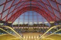 The beautiful Anaheim Regional Intermodal Transit Center