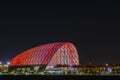 The beautiful Anaheim Regional Intermodal Transit Center