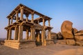 Hemakuta hill temple in Hampi Royalty Free Stock Photo