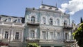 Beautiful ancient building at Agmashenebeli Str, aka Plekhanov, Tbilisi, Republic of Georgia