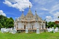 Beautiful Ancient Burmese Buddhist Desada Taya Temple Ruins in Inwa, Myanmar in Summer