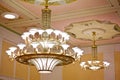 Beautiful ancient chandelier Royalty Free Stock Photo