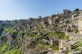 Beautiful ancient ghost town of Matera Sassi di Matera in beau