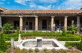 A beautiful ancient house in Pompeii, Italy